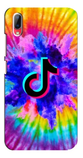 Чехол с картинкой "TikTok в красках" для Vivo Y93 / Y93S