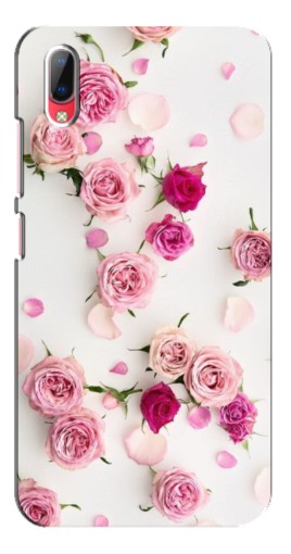 Чехол с картинкой "Яркие розы" для Vivo Y93 / Y93S