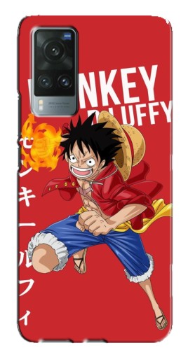 Чехол с принтом "Атакующий D Luffy" для Vivo X60