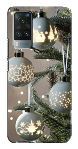 Чехол с картинкой "Белые шары " для Vivo X60