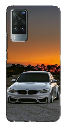 Силиконовый чехол с изображением "BMW белая" для Vivo X60