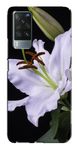 Чехол с печатью "Большая лилия" для Vivo X60