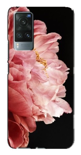 Силиконовый чехол с изображением "Большой пион " для Vivo X60