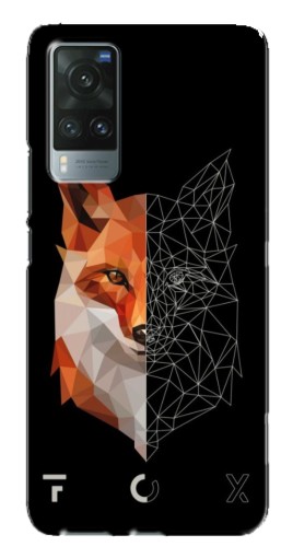 Чехол с печатью "Fox" для Vivo X60