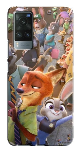 Чехол с картинкой "Герои Зверополис" для Vivo X60