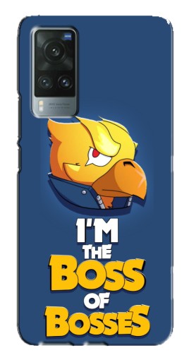 Чехол с печатью "Gold Boss" для Vivo X60