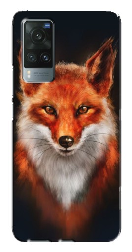 Силиконовый чехол с изображением "Красивая лиса" для Vivo X60