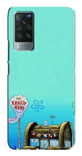 Чехол с картинкой "Krusty Krab" для Vivo X60
