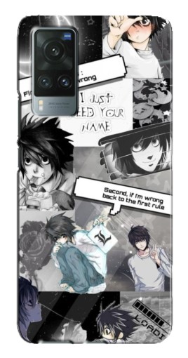 Силиконовый чехол с изображением "L - Death note" для Vivo X60