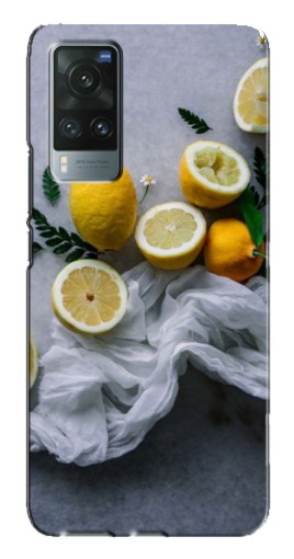 Чехол с печатью "Лимонное настроение" для Vivo X60