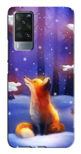 Чехол с принтом "Лисичка в лесу" для Vivo X60