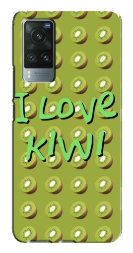 Силиконовый чехол с изображением "Love Kiwi" для Vivo X60