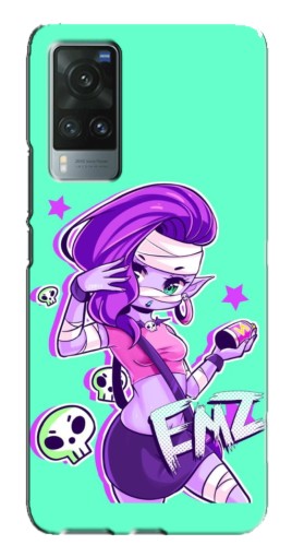 Чехол с картинкой "Милая Emz" для Vivo X60