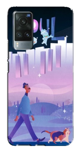 Силиконовый чехол с изображением "Постер к мультику" для Vivo X60