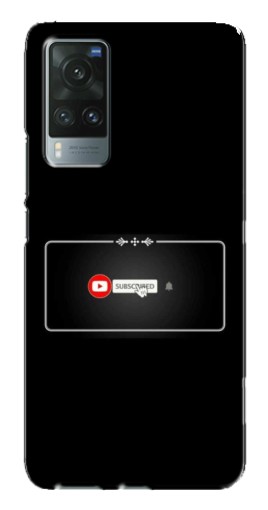 Чехол с принтом "subscribed" для Vivo X60