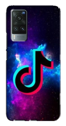 Силиконовый чехол с изображением "ТикТок в космосе" для Vivo X60