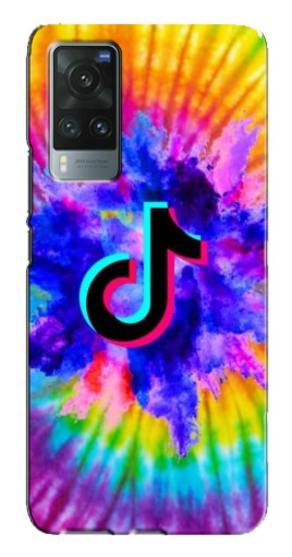 Силиконовый чехол с изображением "TikTok в красках" для Vivo X60