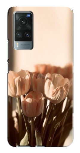 Чехол с печатью "Тюльпаны на солнце" для Vivo X60