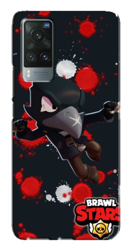 Чехол с печатью "Ворон Бравл Старс" для Vivo X60