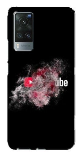 Силиконовый чехол с изображением "Яркий Ютуб" для Vivo X60