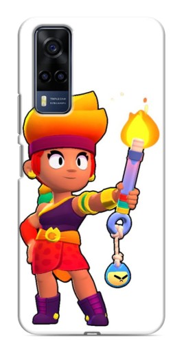 Чехол с картинкой "Amber Бравл старс" для VIVO Y53S