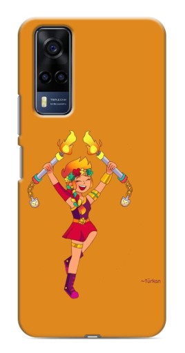 Чехол с печатью "Амбер ликует" для VIVO Y53S