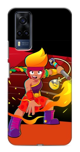 Чехол с принтом "Амбер в дуэли" для VIVO Y53S