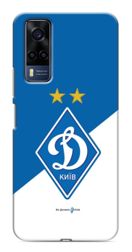 Чехол с принтом "Бело-синий Динамо" для VIVO Y53S