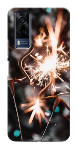 Чехол с печатью "Бенгальские огни" для VIVO Y53S