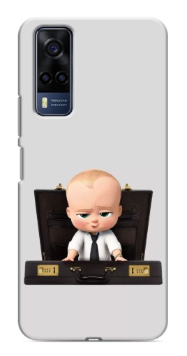 Силиконовый чехол с изображением "Босс с чемоданом" для VIVO Y53S