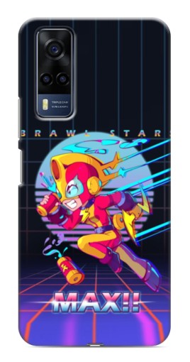 Силиконовый чехол с изображением "Brawl MAX" для VIVO Y53S