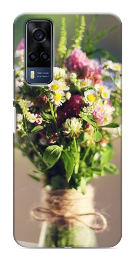 Силиконовый чехол с изображением "Букет полевых цветов" для VIVO Y53S
