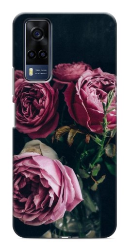 Силиконовый чехол с изображением "Букет роз" для VIVO Y53S
