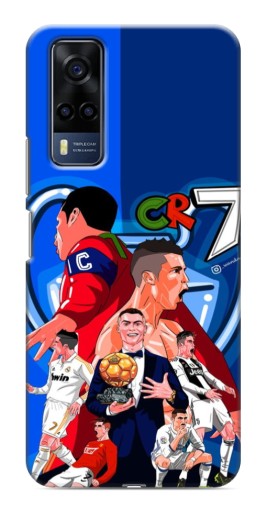 Чехол с печатью "CR7" для VIVO Y53S