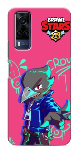 Чехол с печатью "Crow Asassin" для VIVO Y53S