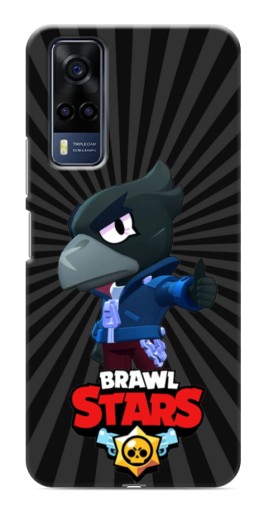 Чехол с принтом "Crow Brawl Stars" для VIVO Y53S