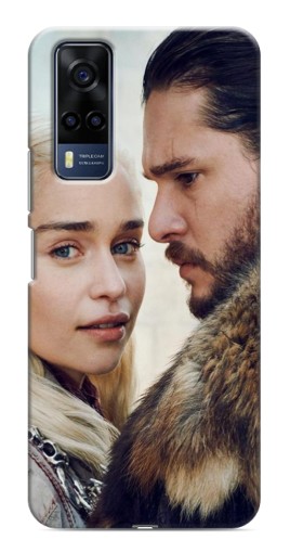 Чехол с картинкой "Дейнерис и Сноу" для VIVO Y53S
