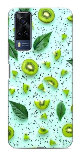 Силиконовый чехол с изображением "Фон киви" для VIVO Y53S