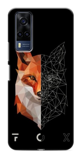 Чехол с картинкой "Fox" для VIVO Y53S