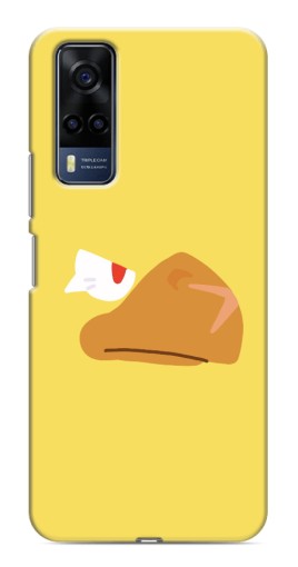 Чехол с печатью "Gold Crow" для VIVO Y53S
