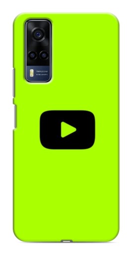 Силиконовый чехол с изображением "Кнопка Ютуба" для VIVO Y53S