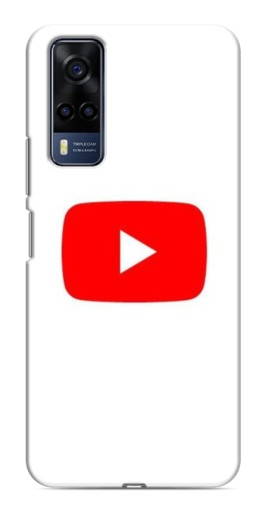 Чехол с печатью "Красная кнопка" для VIVO Y53S