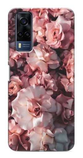 Чехол с печатью "Куст роз" для VIVO Y53S