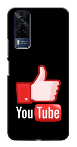 Чехол с картинкой "Лайк YouTube" для VIVO Y53S