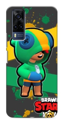 Силиконовый чехол с изображением "Leon Brawl Stars" для VIVO Y53S
