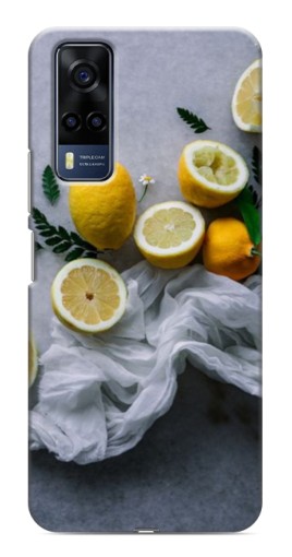 Силиконовый чехол с изображением "Лимонное настроение" для VIVO Y53S