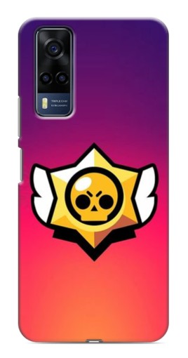 Чехол с печатью "Логотип Brawl Stars" для VIVO Y53S