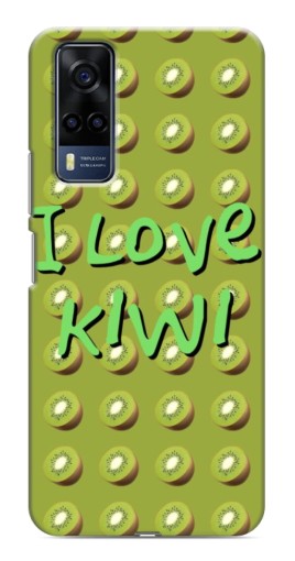 Силиконовый чехол с изображением "Love Kiwi" для VIVO Y53S