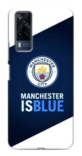 Чехол с картинкой "Manchester is Blue" для VIVO Y53S