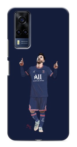 Чехол с картинкой "Месси в ПСЖ" для VIVO Y53S